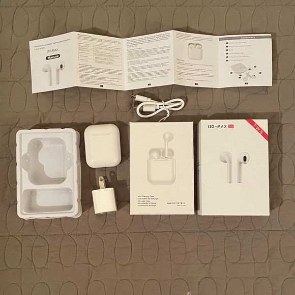 I10 Max TWS Generic EarBuds with Charging Case TWA Earbuds are Wireless Airbuds - Picture 2 of 7